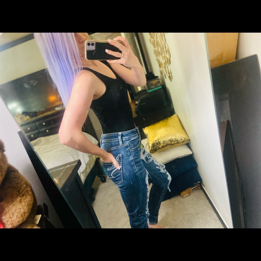 SOLD Black Bodysuit